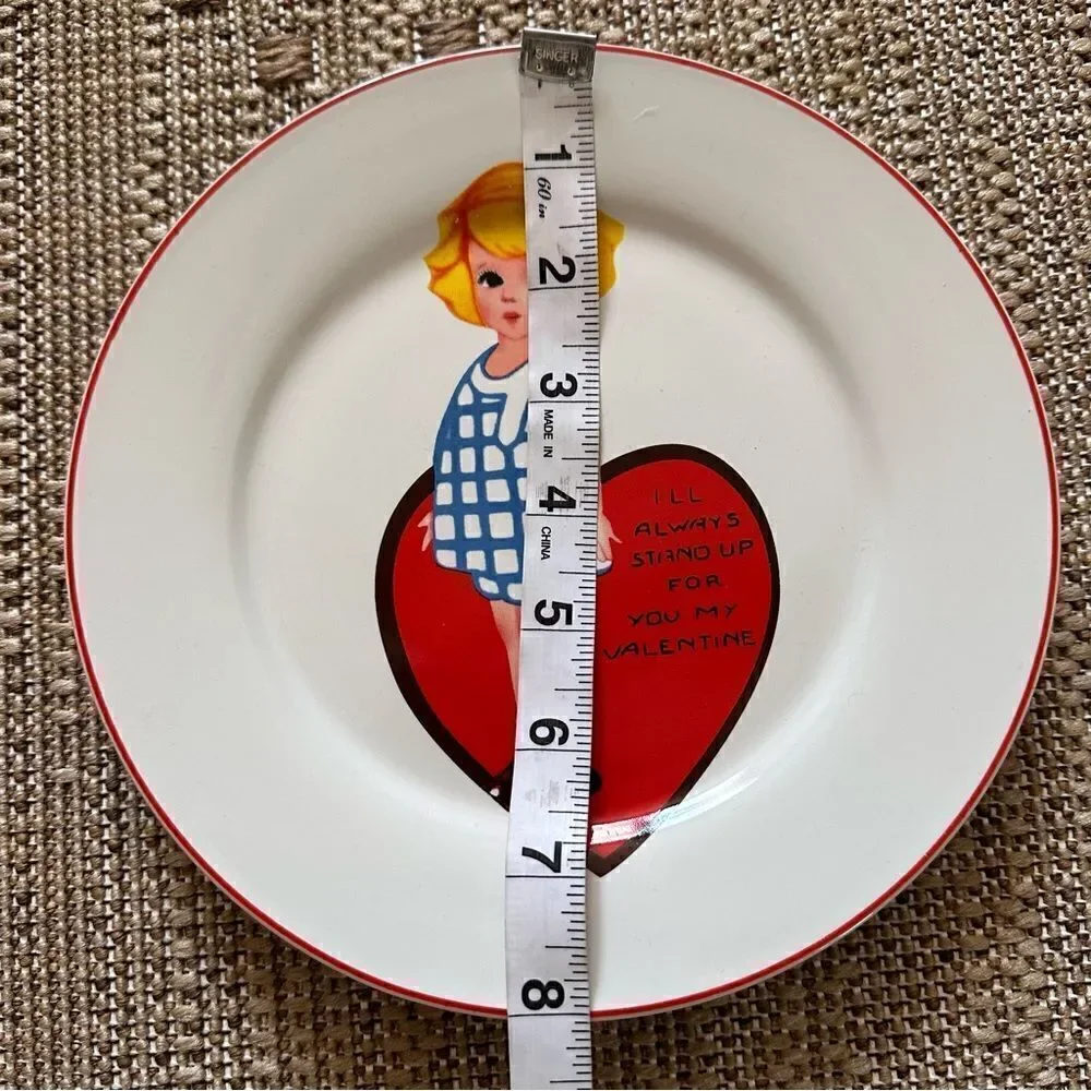 Rosanna “I’ll Always Stand Up For You My Valentine” Small Plate & Coffee Cup